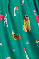 Happy Pawlidays Merry Mutts Dog Print Long Sleeve Top