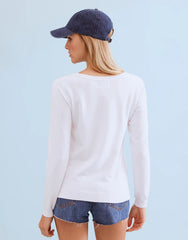 Leo & Ugo BE707-6 Sweater, White