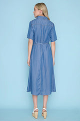 Deep Denim Dress