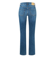 MAC Jeans Boot Fringe Authentic Stretch Denim 5221-90-0387L | D516 Medium Blue
