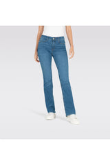 MAC Jeans Boot Fringe Authentic Stretch Denim 5221-90-0387L | D516 Medium Blue