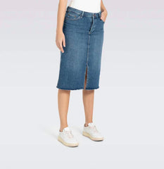 MAC Jeans - Midi Fringed Skirt