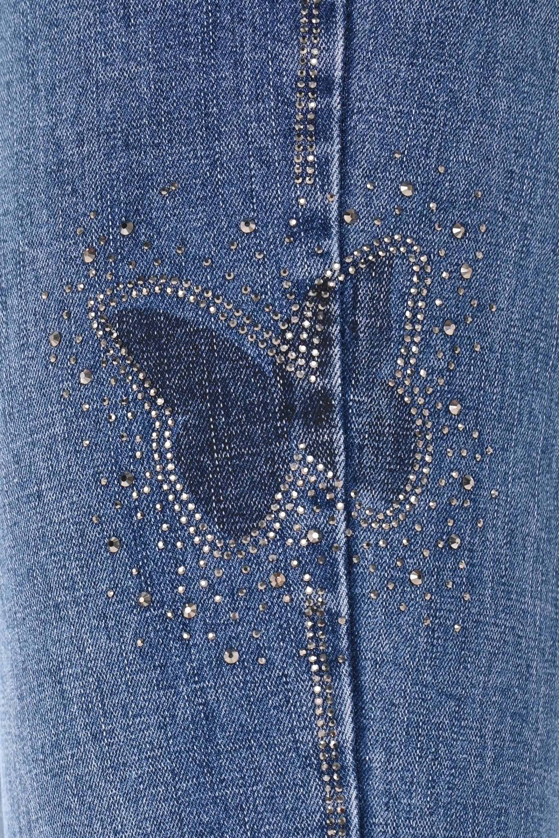 Frank Lyman Blue Denim Pants