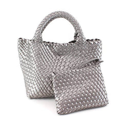 Woven Tote Crossbody