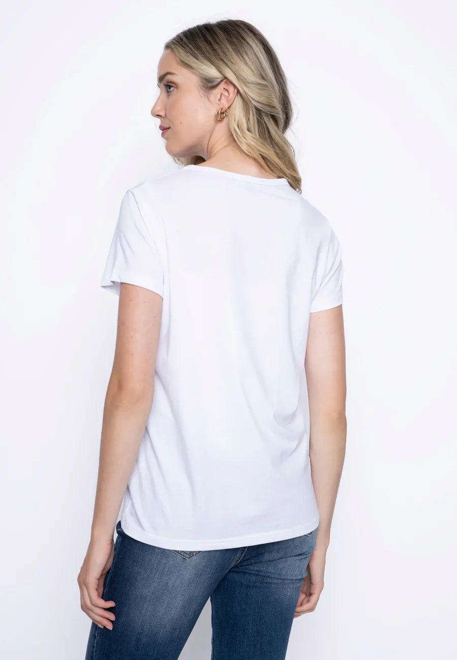 Picadilly Heart Embellished Top