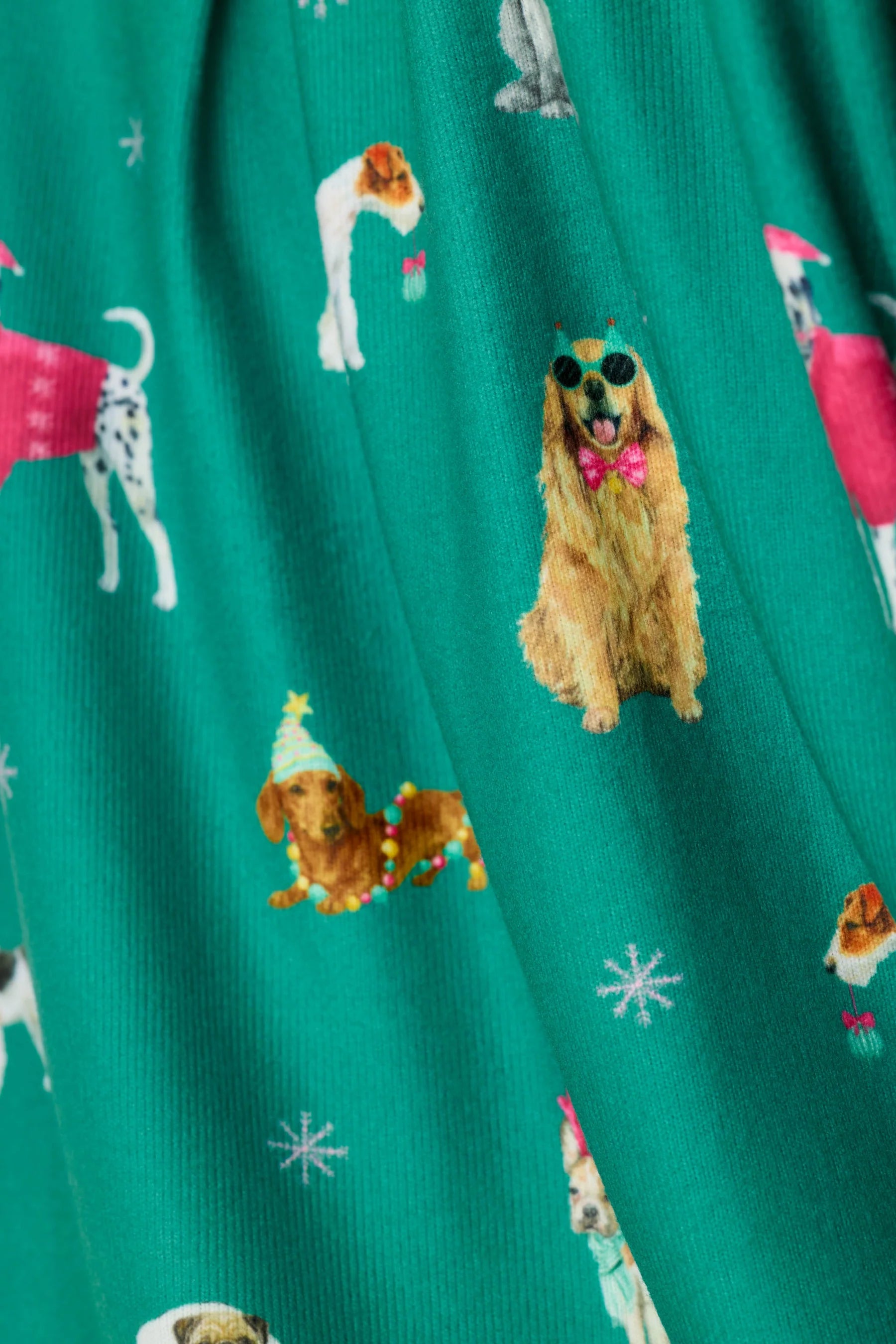 Happy Pawlidays Merry Mutts Dog Print Jogger Pants