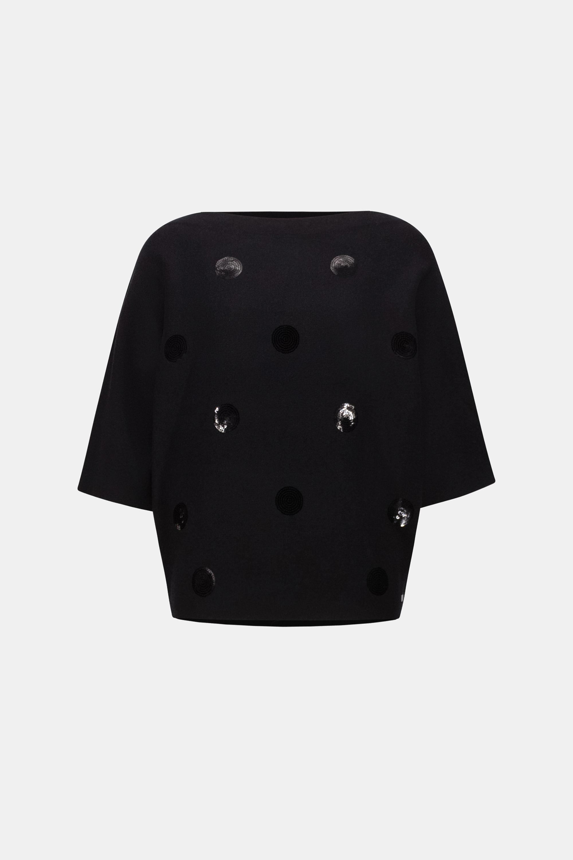 Boxy Embroidered Sweater
