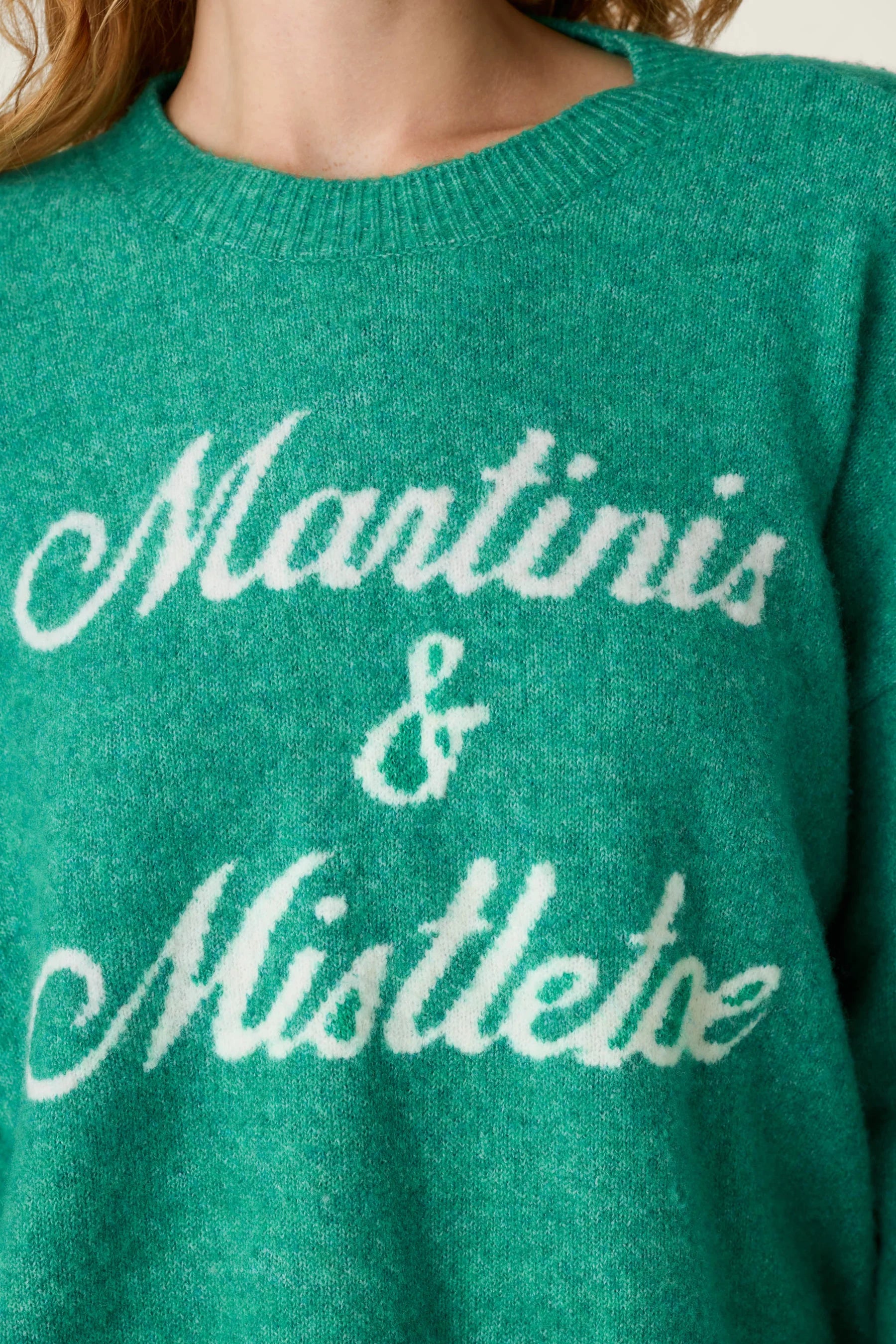 Martinis & Mistletoe Snuggle Sweater