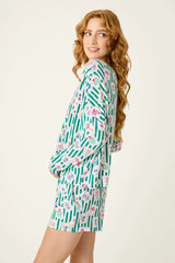 Mahjong Queen Dreams Long Sleeve Top