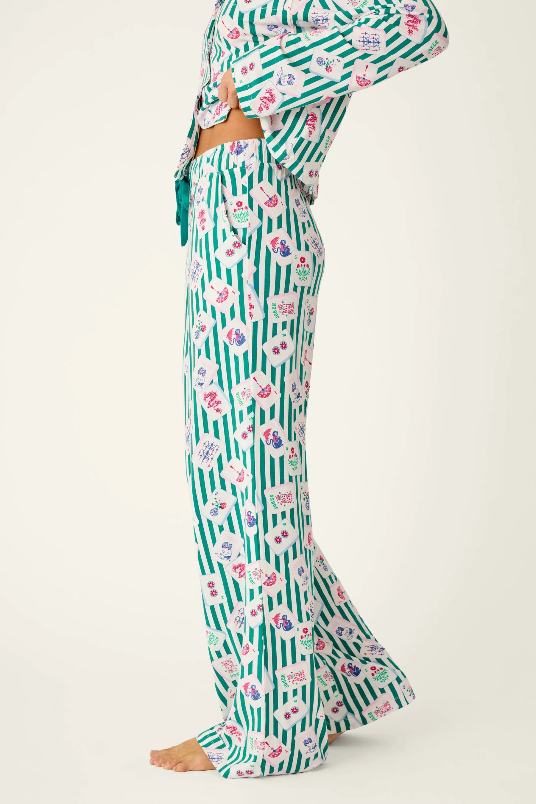 Mahjong Queen Dreams Pajama Pants