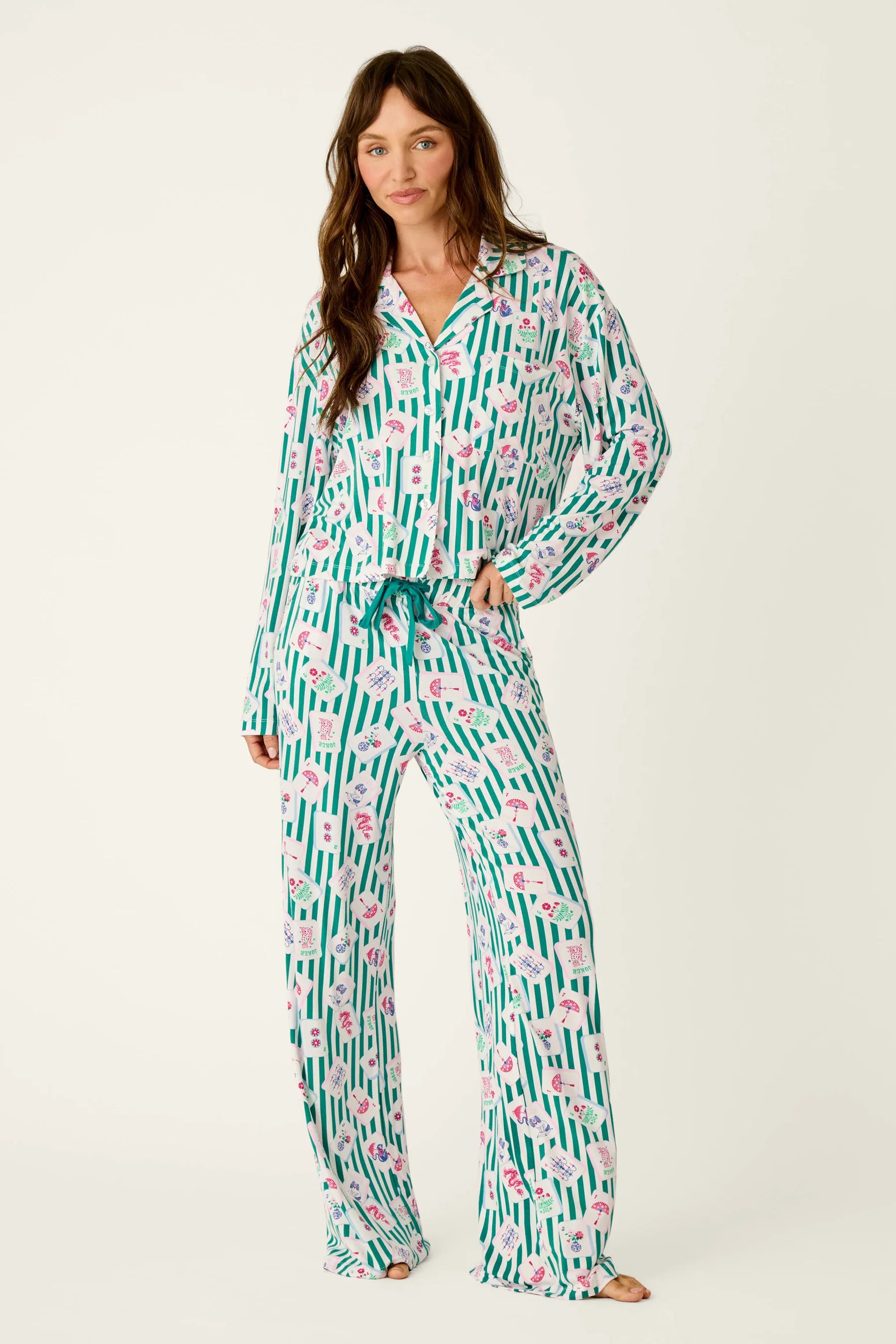 Mahjong Queen Dreams Pajama Pants