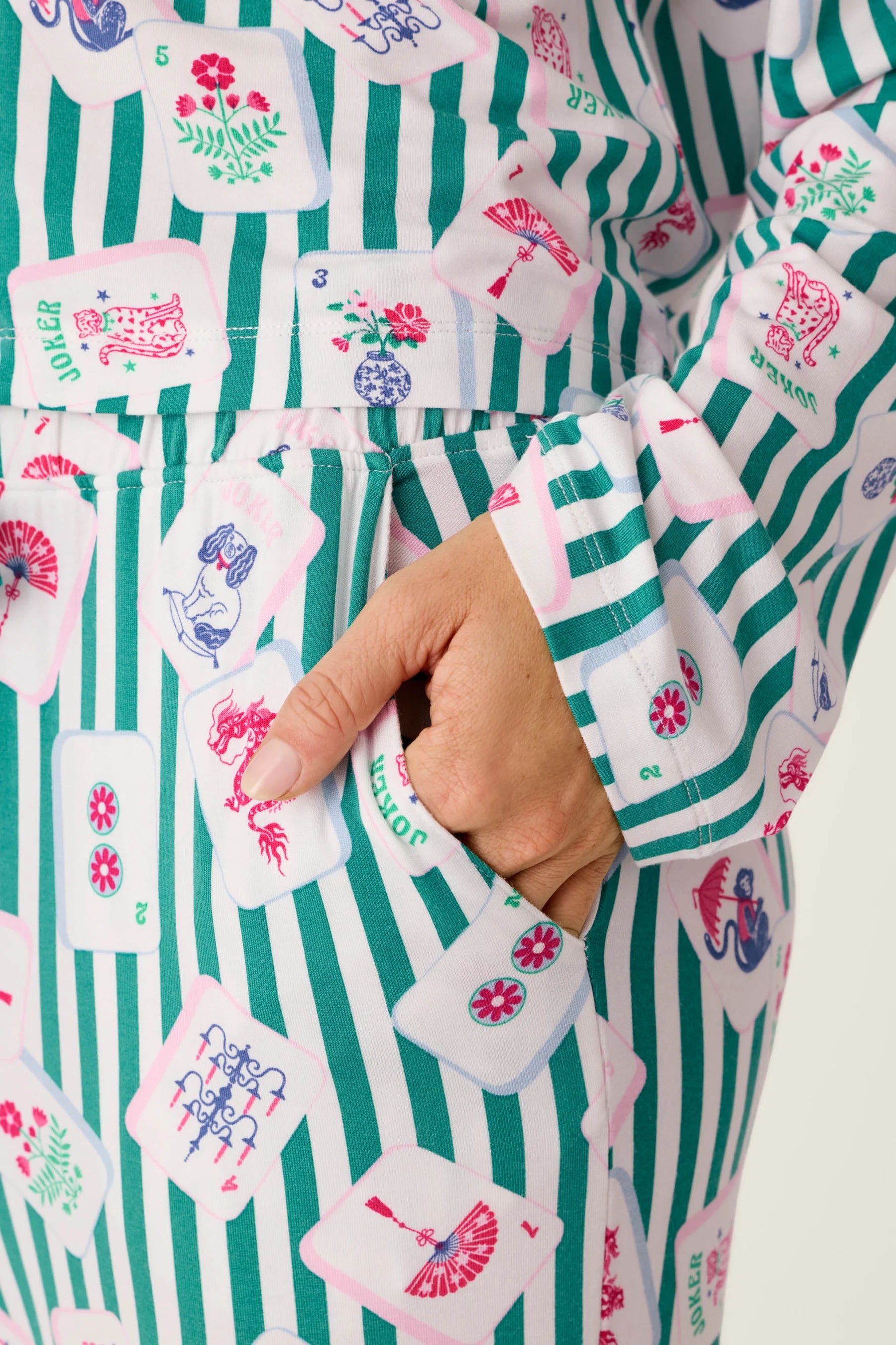 Mahjong Queen Dreams Pajama Pants