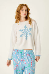 The Sweetest Season Snowflake Snuggle Sweater