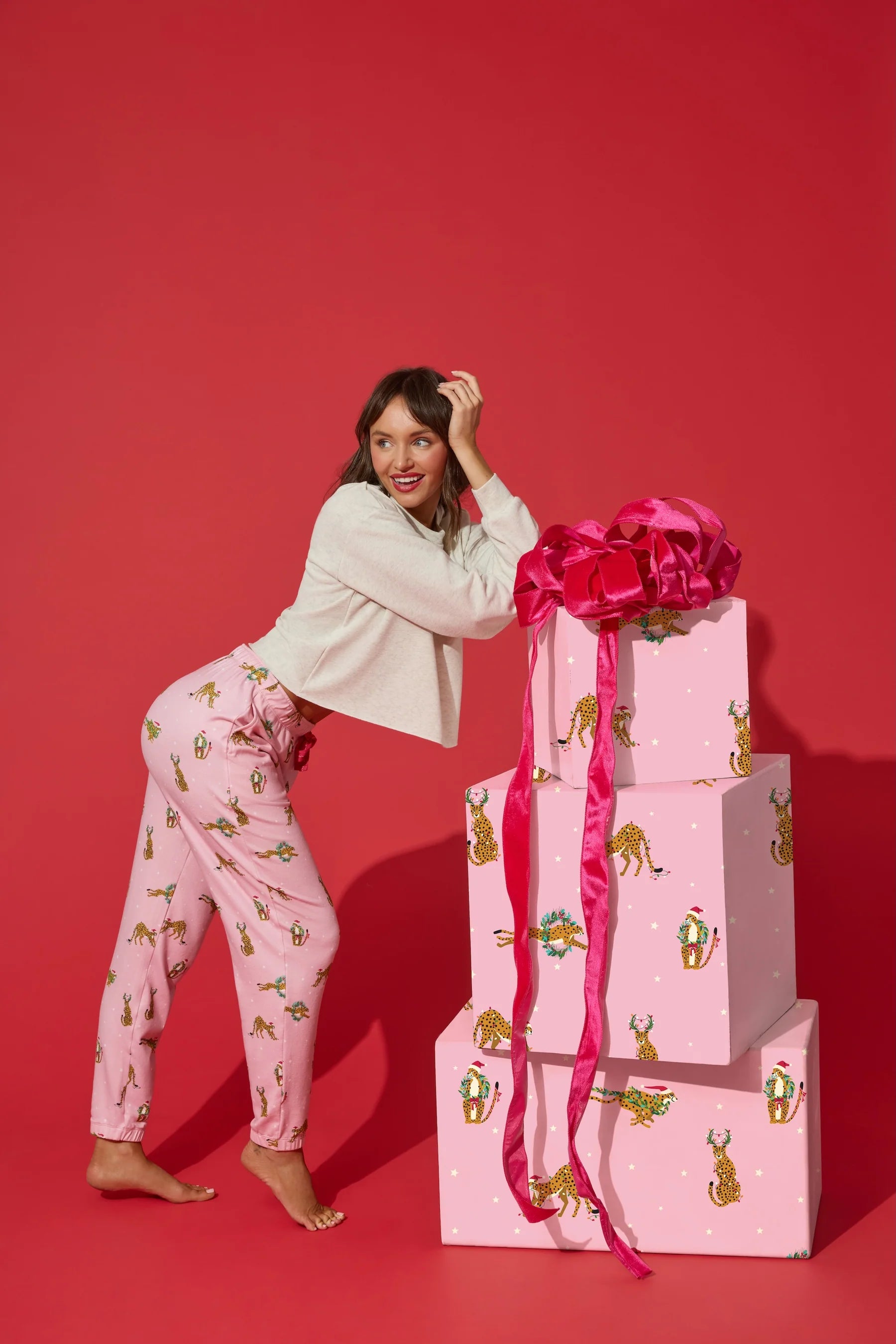 Very Merry Wild for the Holidays Jogger Pants