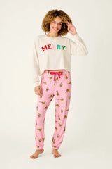 Very Merry Wild for the Holidays Jogger Pants