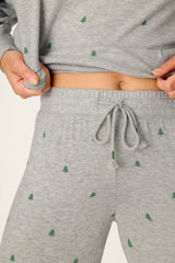 Happy Campawr Tree Print Jogger Pants
