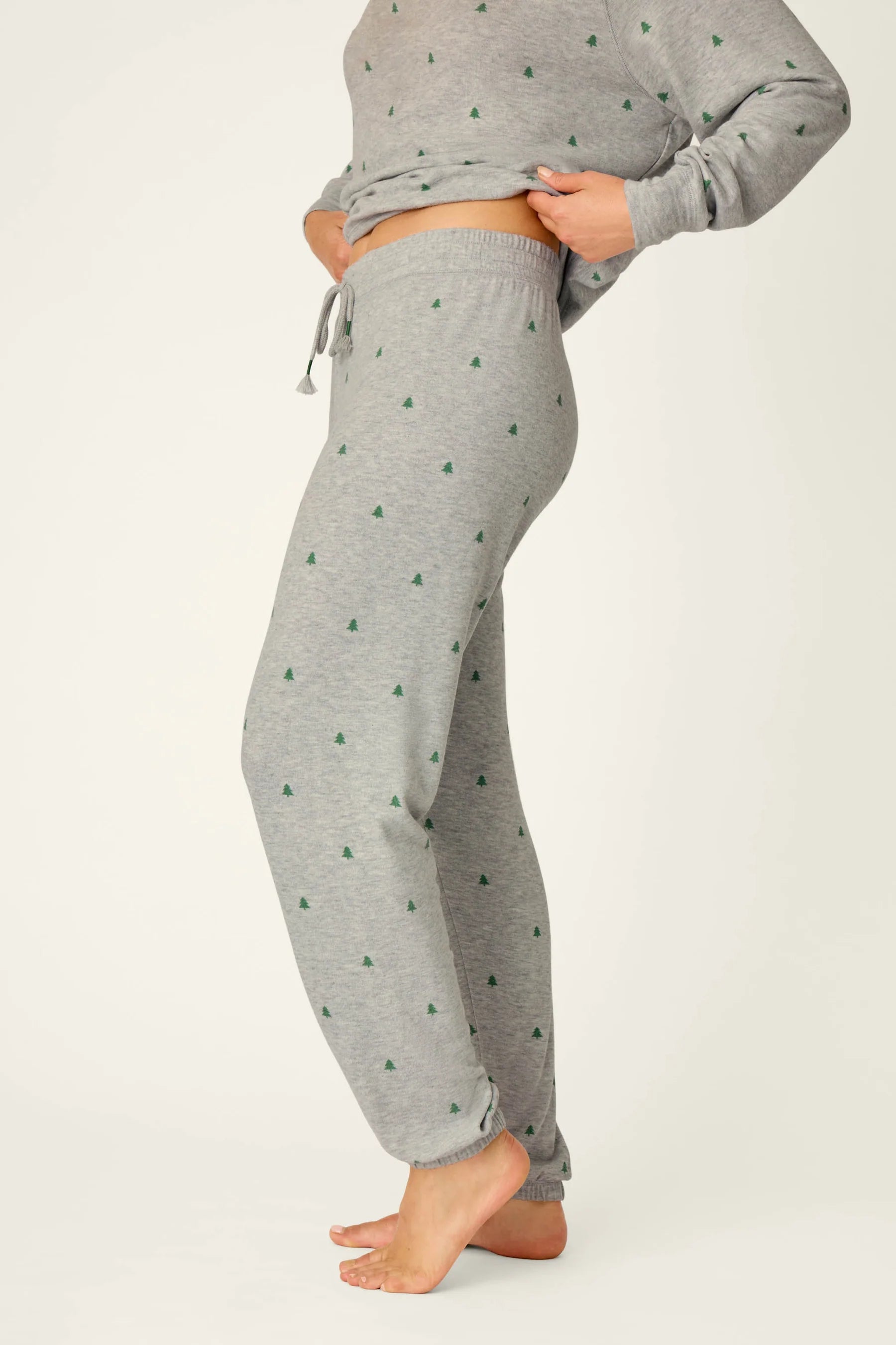 Happy Campawr Tree Print Jogger Pants