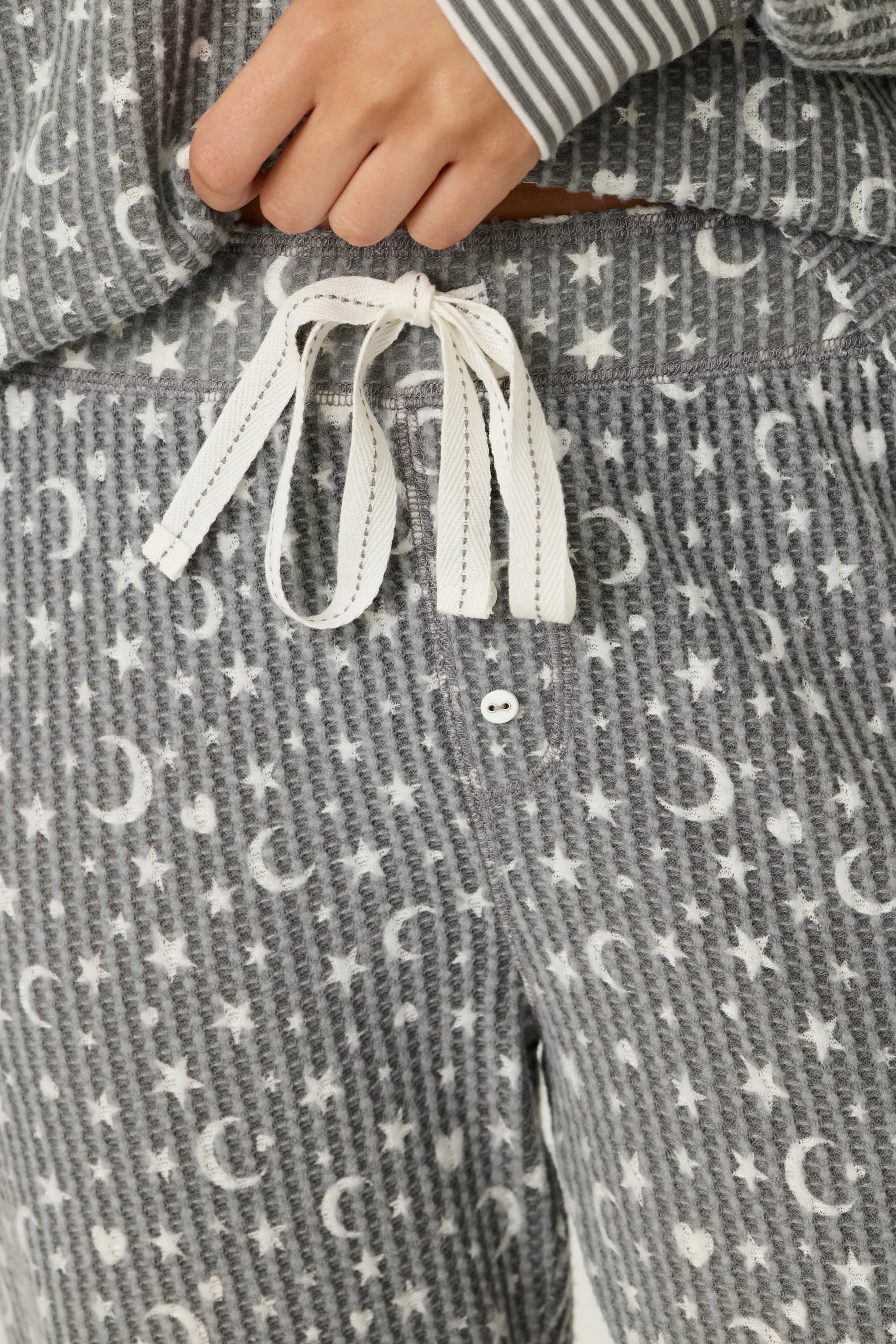 Ski Jammie Classics Celestial Print Long Sleeve Jogger PJ Set