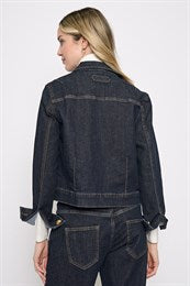 Gold Button Denim Jacket