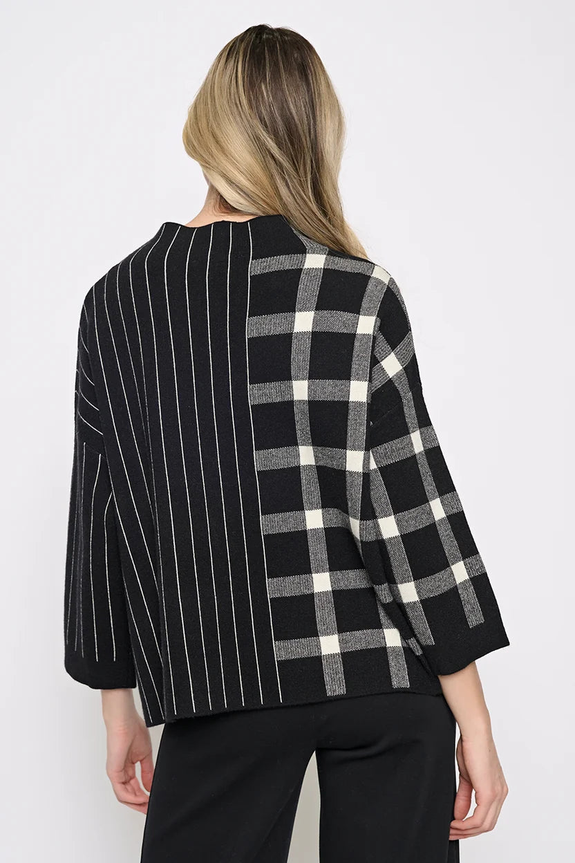 Plaid Stripe Top