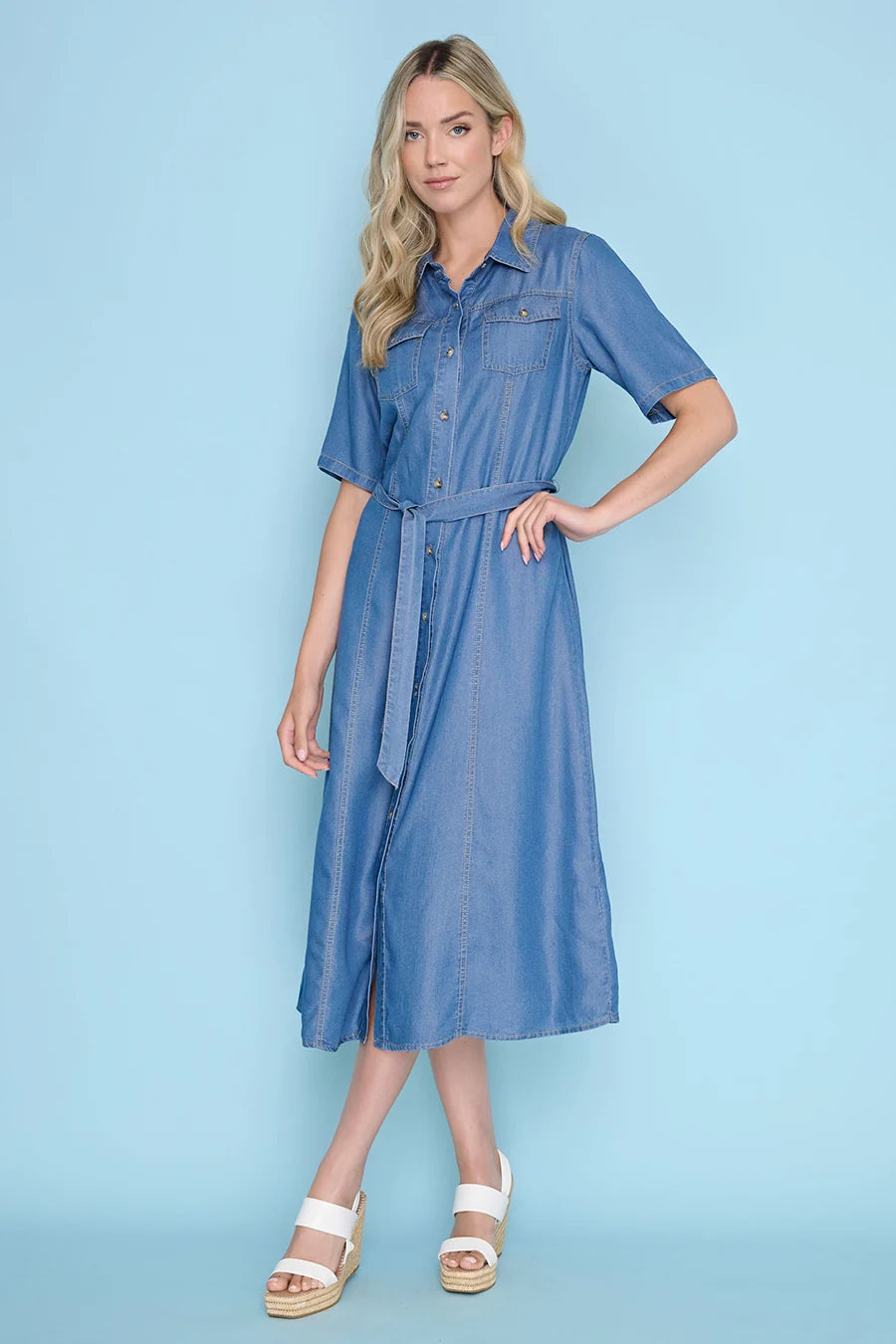 Deep Denim Dress