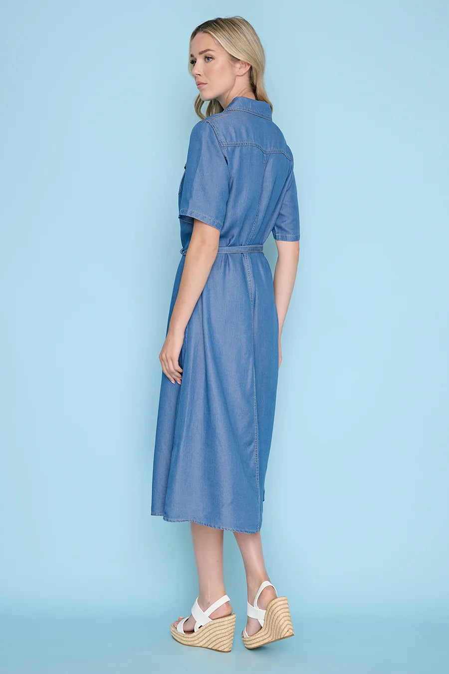 Deep Denim Dress