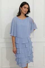 Woven Tiered Dress