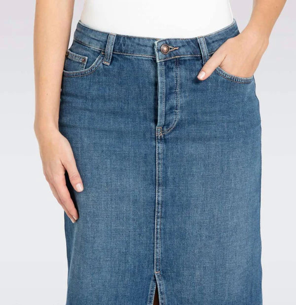 MAC Jeans - Midi Fringed Skirt