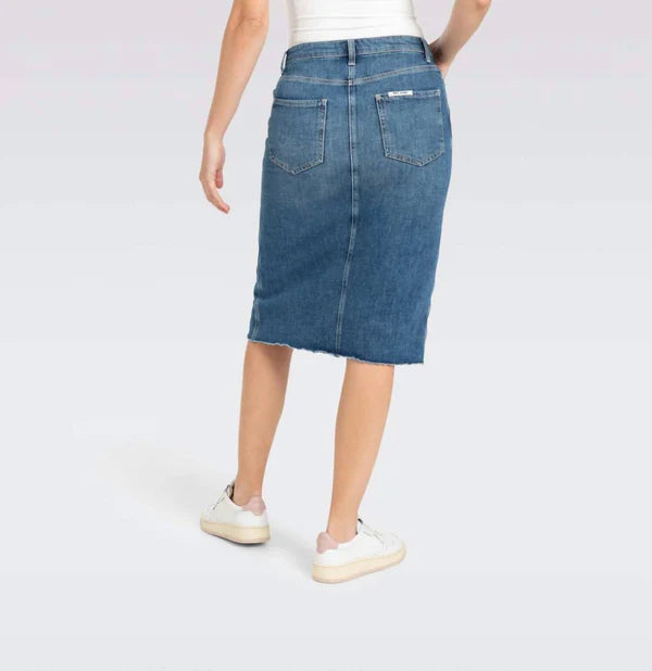 MAC Jeans - Midi Fringed Skirt