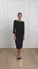 Joseph Ribkoff 254007 Embellished Midi Dress