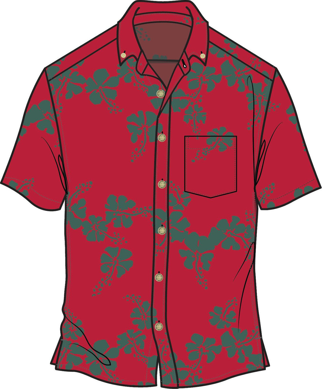 50th State Flower Shirt