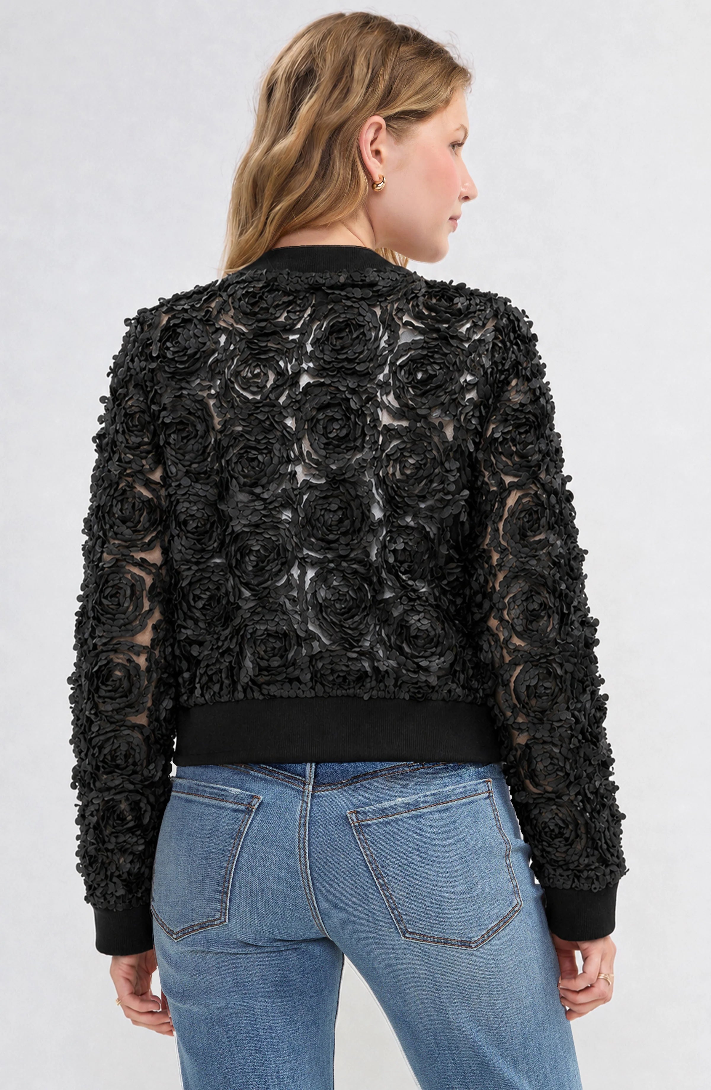 Woven Bomber Jacket