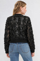 Woven Bomber Jacket